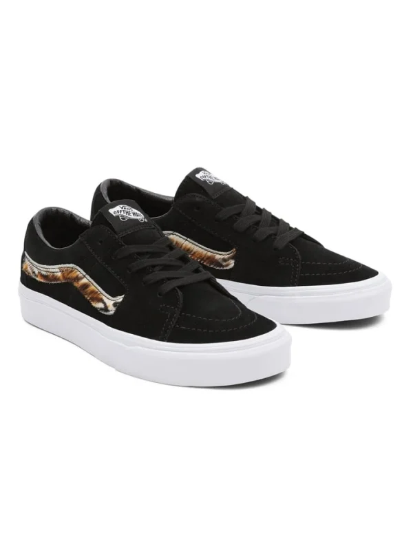 Vans Leder-Sneakers “SK8-Low” In Schwarz 1