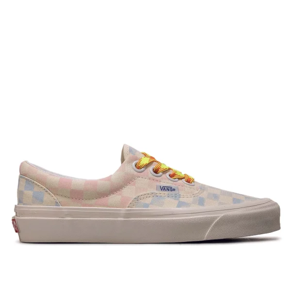 Vans Sneaker – Era 95 DX Anaheim OgWash Checkerboard – Pink / Blue / White 1