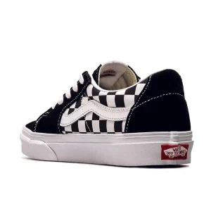 Vans Sneaker SK8-Low Canvas Suede Black Checkerboard 12