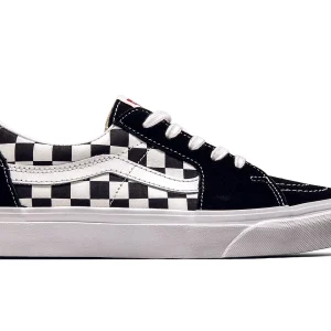 Vans Sneaker SK8-Low Canvas Suede Black Checkerboard 16