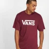 Vans Herren T-Shirt Classic In Rot 10