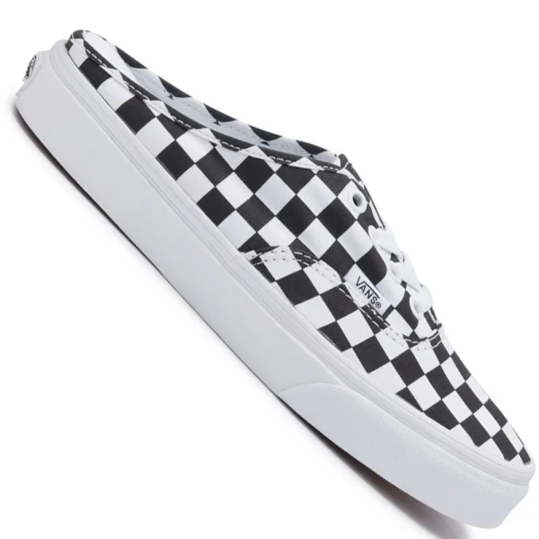 Vans Authentic Mule Schlappe (Checkerboard) Black/True White Damen, Herren 1