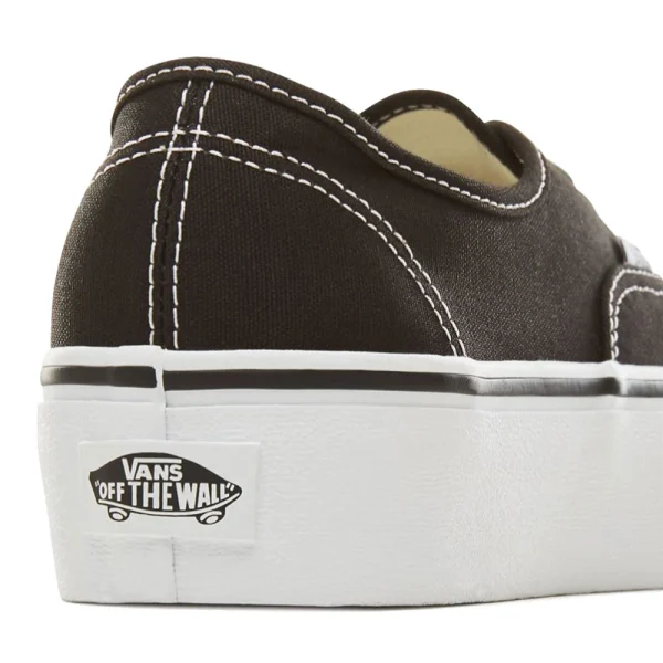 Vans Authentic Platform Turnschuh Black Damen 4