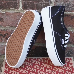 Vans Authentic Platform Turnschuh Black Damen 15