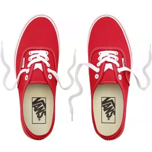 Vans Authentic Skateschuhe Red Damen, Herren 11