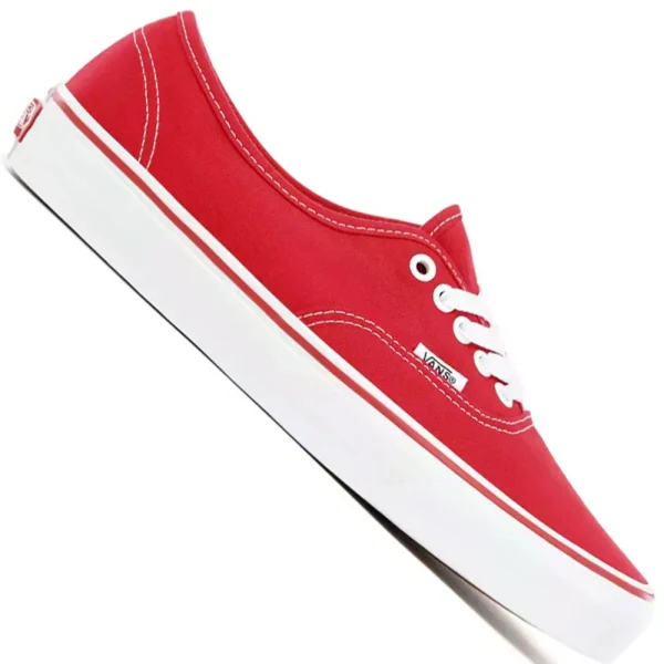 Vans Authentic Skateschuhe Red Damen, Herren 1