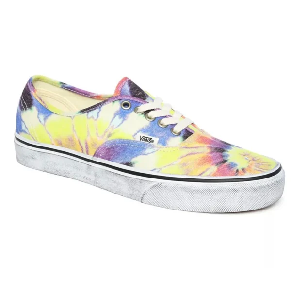 Vans Authentic Turnschuhe Tie Dye/True White Damen 4