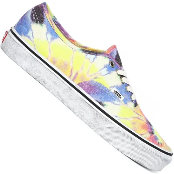 Vans Authentic Turnschuhe Tie Dye/True White Damen 1