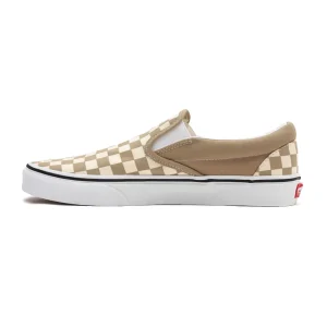 Vans Classic Slip-On Sneaker (Checkerboard) Incense/True White Damen, Herren 11