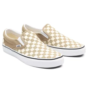 Vans Classic Slip-On Sneaker (Checkerboard) Incense/True White Damen, Herren 13