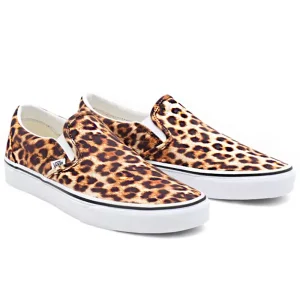 Vans Classic Slip-On Slipper (Leopard) Black/True White Damen, Herren 13