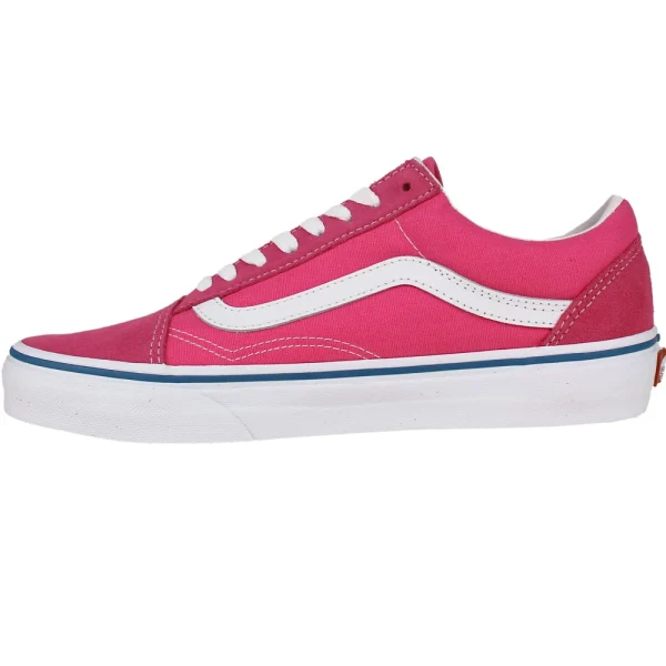 Vans Old Skool Skaterschuhe Carmine Rose/True White Damen 3