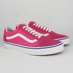 Vans Old Skool Skaterschuhe Carmine Rose/True White Damen 14