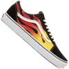 Vans Old Skool Skateschuhe Flame/Black/True White Damen, Herren 26