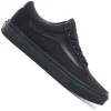 Vans Old Skool Skateschuhe Black/Black Damen, Herren 23