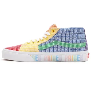 Vans Sk8-Mid Schuhe (Pride) Multi/True White Damen, Herren 12