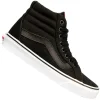 Vans Sk8-Hi Canvas Skaterschuhe Black/True White Damen, Herren 23