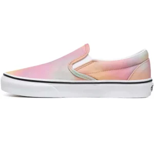 Vans Classic Slip-On Slipper Aura Shift/Multi/True White Damen, Herren 13