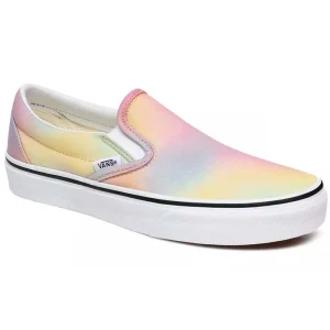 Vans Classic Slip-On Slipper Aura Shift/Multi/True White Damen, Herren 15